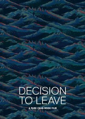 Decision To Leave Poster Picture Metal Print Paint By Bo Kev