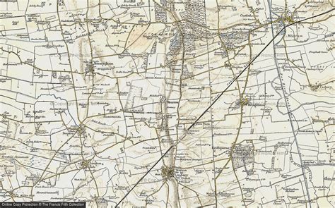 Historic Ordnance Survey Map of Manton, 1903-1908