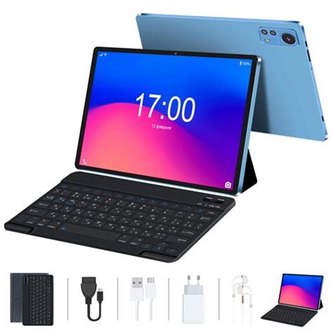 Tablette 10 Pouces Android 12 Avec 5G WiFi 4Go RAM 32Go ROM 1TB