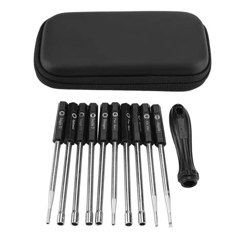 10 PCS Carburetor Adjustment Set Screwdriver Card Tool Splined Pacman