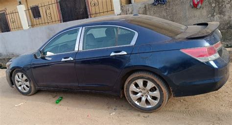 SOLD Clean Nigerian Used Blue Honda Accord 2008 Autos Nigeria