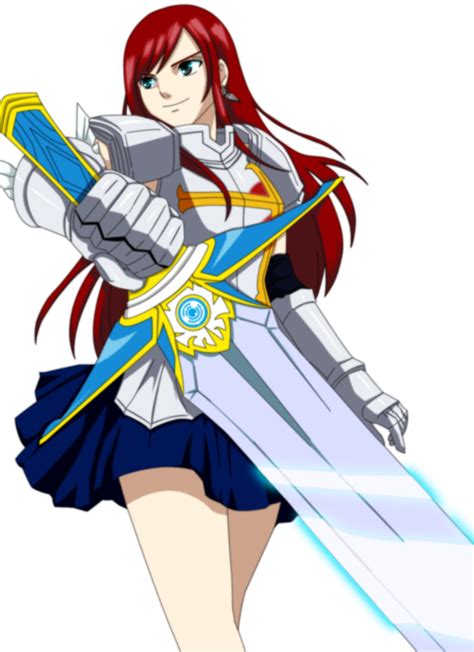 Erza Scarlet Render By Cursedicedragon On Deviantart