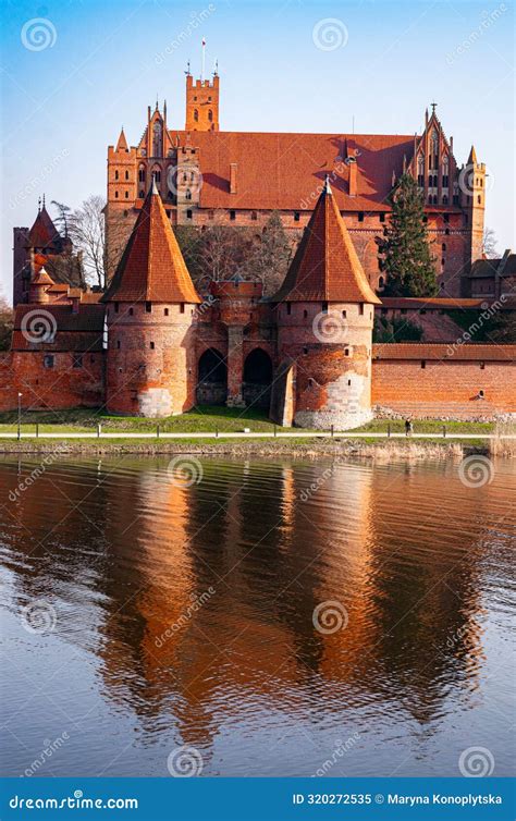 Malbork Castle Capital Of The Teutonic Order In Poland Ruined Castle