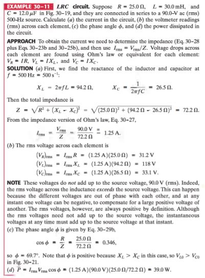 Solved What Is The Resonant Frequency Of The Lrc Circuit Of