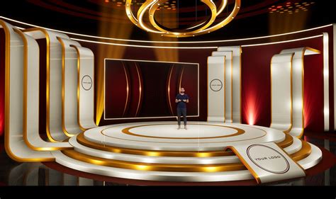 Virtual Stage Design Talent Show Behance