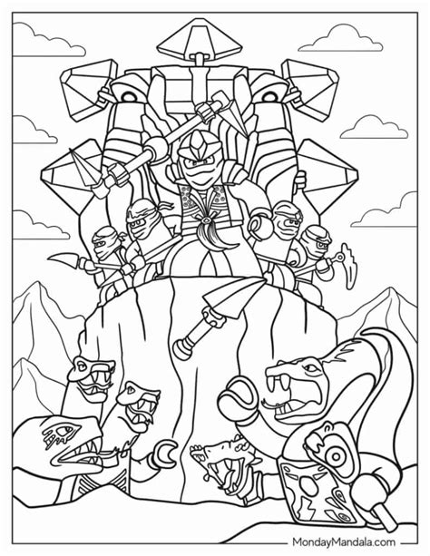 Lego Ninjago 2022 Coloring Pages