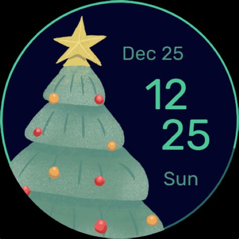 Christmas Tree Watch Face For Pc Mac Windows 11 10 8 7 Free