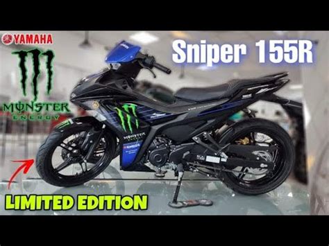 Yamaha Sniper 155R Monster Energy Limited Edition Specs Price Saan