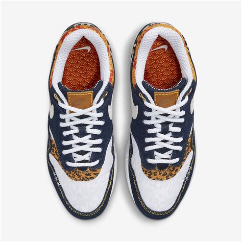 Nike Air Max 1 Premium Denim Leopard FJ4452 432 Nice Kicks