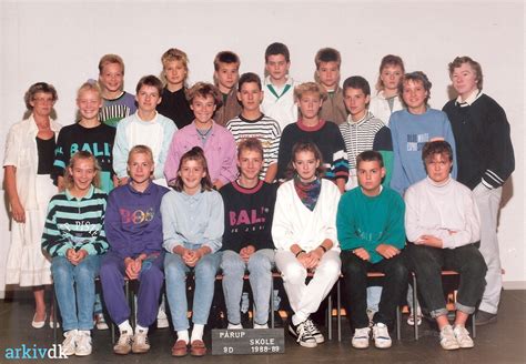 Arkiv Dk Klassefoto Paarup Skole 9 D