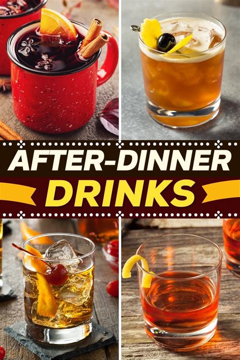 13 Best After-Dinner Drinks and Cocktails - Insanely Good