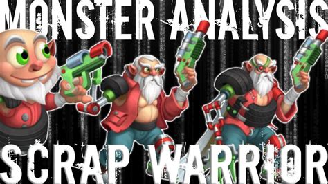 Monster Legends Monster Analysis Scrap Warrior Apocalypse In The