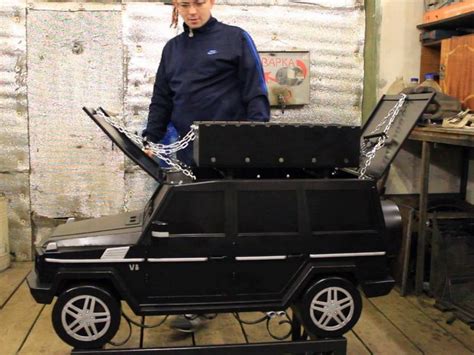 Кованый мангал Мерседес