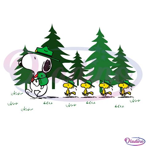 Snoopy Woodstock Camping Svg Digital Snoopy Woodstock Design Svg