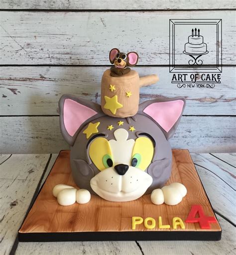 Tom And Jerry 3D Cake - CakeCentral.com