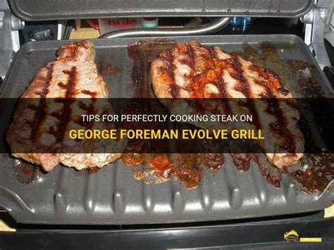 Tips For Perfectly Cooking Steak On George Foreman Evolve Grill Shungrill