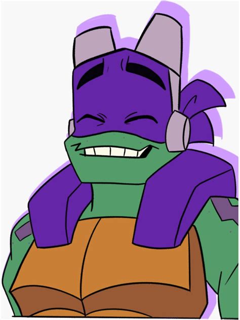 ROTTMNT Donnie Sticker For Sale By Drawingoreo Redbubble