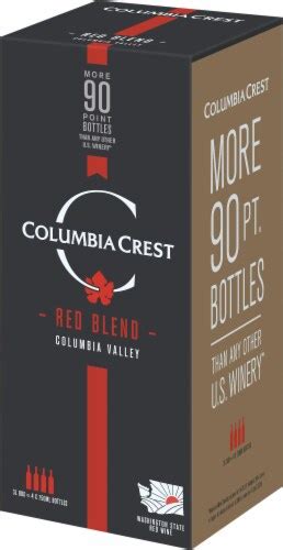 Columbia Crest Red Blend Wine 3 L Kroger