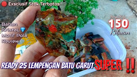 Bahan Batu Pancawarna Garut Youtube