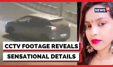 Anjali Hit And Drag Case Cctv Footage Shows Accused Got Down From The Vehicle Delhi English