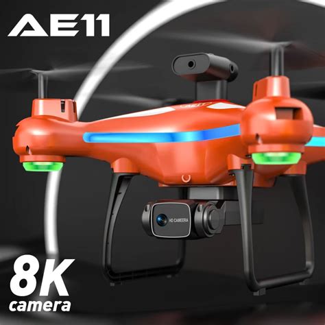 Dron profesional AE11 8K cuadricóptero RC FPV 5G WIFI Control