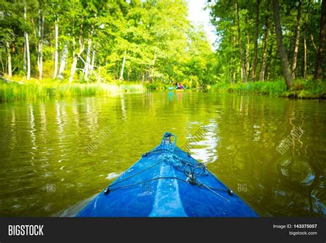 Kayaking By Wild River Image & Photo (Free Trial) | Bigstock