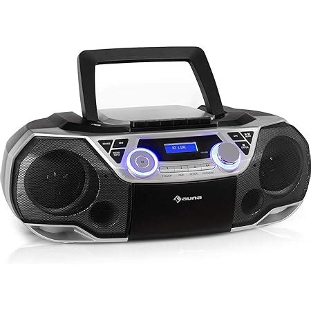 Aiwa Bbtc Bk Radio Cassette Portable Avec Cd Bluetooth Et Usb