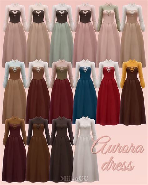 Get More From Miiko On Patreon Sims 4 Dresses Sims Medieval Sims 4