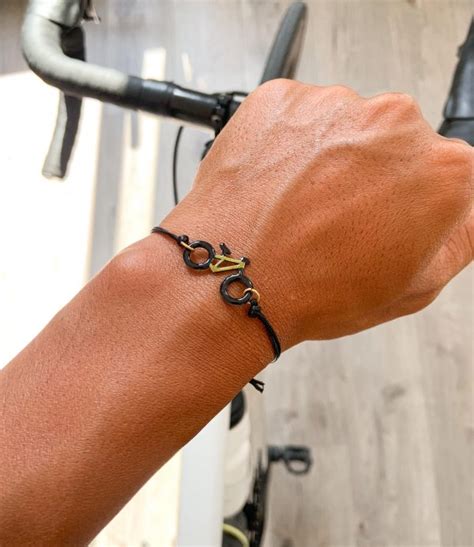 Bracelet Vtt Vert Noir En Acier Inox Joaocycling