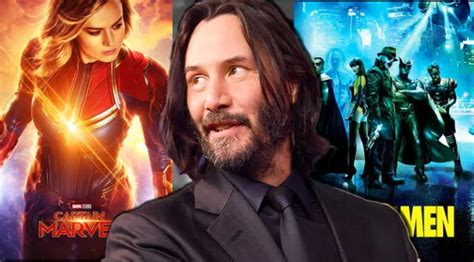 Keanu Reeves y los papeles que rechazó Wolverine Capitana América y