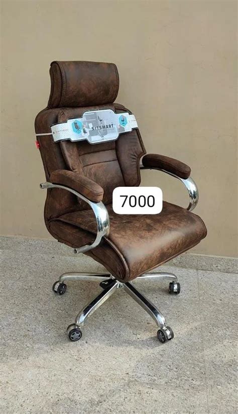 Rexine High Back Office Boss Chair Adjustable Arm At Rs 3800 In Lucknow