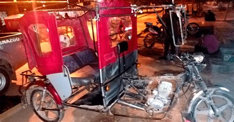 Sullana Delincuentes A Bordo De Mototaxi Arrastran A Joven Para