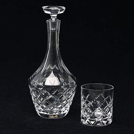 Karaff Med Glas Delar Glas Sofiero Gunnar Syr N Orrefors