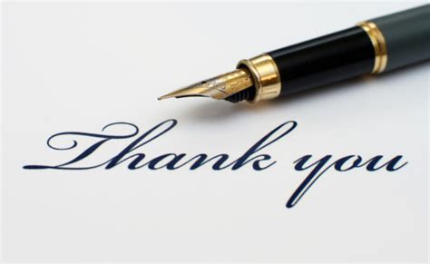 Thank-you note etiquette | Crestline Entertainment