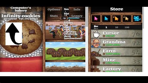 Cool Cookie Clicker Hackinfinity Cookies Youtube