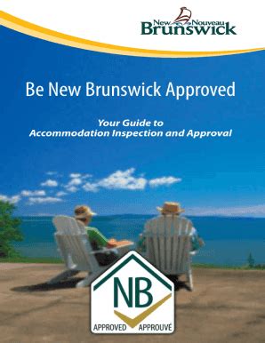 Fillable Online Www2 Gnb NB Approved Brochure Government Of New