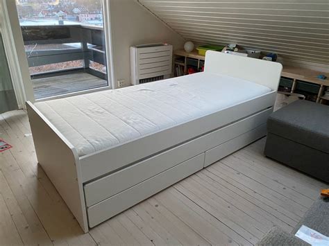 Seng med underseng og skuffer 90x200 cm släkt fra ikea FINN torget