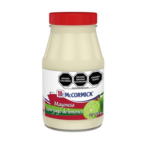 Mayonesa McCormick con limón 725 g Walmart