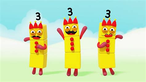 The Three Threes ‹ Series 1 ‹ Numberblocks