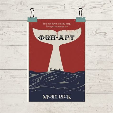 Poster A4 Moby Dick Elo7 Produtos Especiais