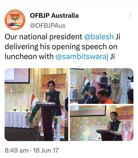 Cow Momma On Twitter Balesh Dhankhar At Luncheon With Sambit Patra