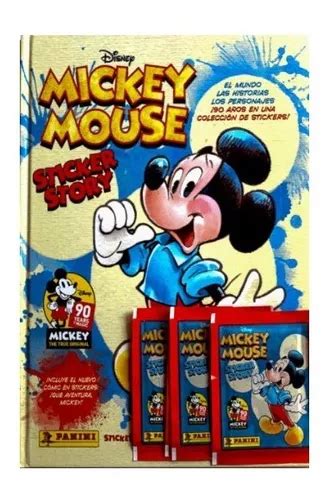 Lbum Mickey Mouse A Os Lbum Tapa Dura Sobres Cuotas Sin