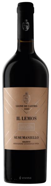 Leone De Castris Il Lemos Susumaniello Vivino US