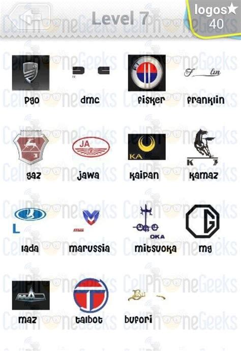 The Best 26 Car Logo Quiz Printable With Answers - sillypicbox