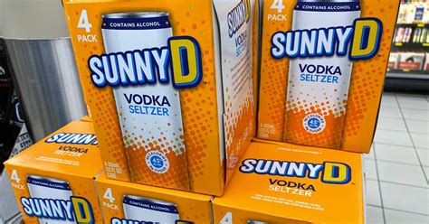 SunnyD Vodka Seltzer Taste Test We Were Not Impressed