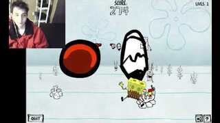 Failed Attempt To Complete Level In The SpongeBob SquarePants Saves Bikini Bottom Video Game