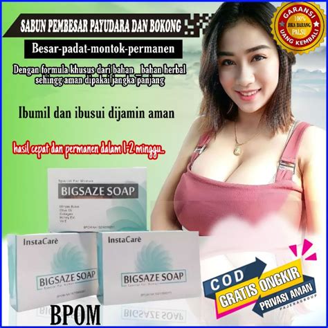 Jual Privasi Aman Sabun Pembesar Payudara Dan Bokong Super Cepat