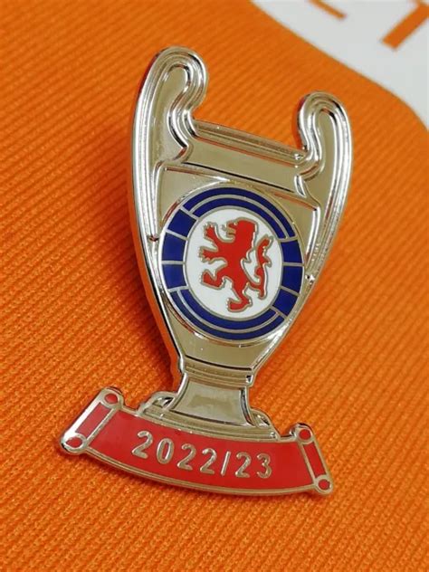 GLASGOW RANGERS FC 2022 /2023 Champions League Trophy Pin Badge £5.00 ...