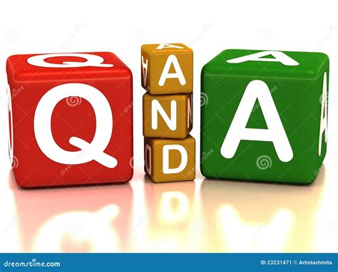 Qanda Stock Illustration Illustration Of Question 23231471