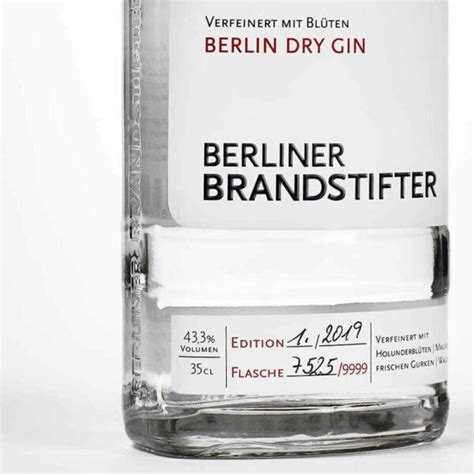 Berlin Dry Gin L Kaufen Berliner Brandstifter